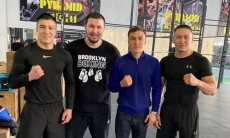 Батыр Джукембаев навестил боксеров MTK Kazakhstan в Алматы