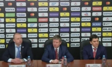 Видео послематчевой пресс-конференции игры КХЛ ЦСКА — «Барыс» 2:3
