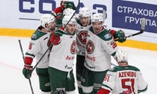 Лидер конференции «Барыса» одержал победу над московским «Спартаком» в КХЛ