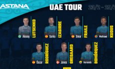 «Астана» огласила состав на «Тур ОАЭ»
