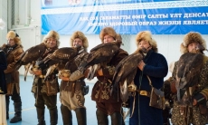 Проходит чемпионат Казахстана по охоте с ловчими птицами в СКО