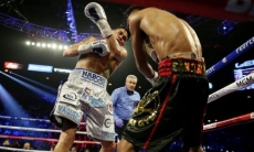 Чемпион мира убойным нокаутом защитил титул WBO в андеркарде Уайлдер — Фьюри 2. Видео