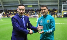 Игрок «Тобола» получил приз Серика Жейлитбаева