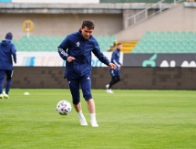 Фоторепортаж с предыгровой тренировки «Тараза» в Алматы