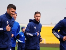 Фоторепортаж с предыгровой тренировки «Тараза» в Алматы