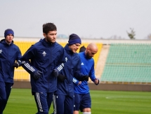 Фоторепортаж с предыгровой тренировки «Тараза» в Алматы