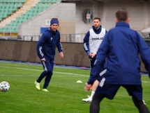 Фоторепортаж с предыгровой тренировки «Тараза» в Алматы