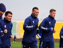 Фоторепортаж с предыгровой тренировки «Тараза» в Алматы