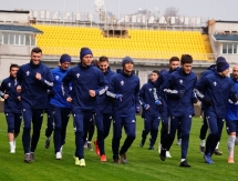 Фоторепортаж с предыгровой тренировки «Тараза» в Алматы