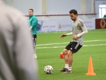 Фоторепортаж с предыгровой тренировки «Тобола» в Костанае