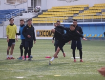 Фоторепортаж с тренировки «Каспия»