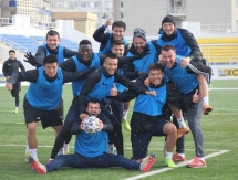 Фоторепортаж с тренировки «Каспия»