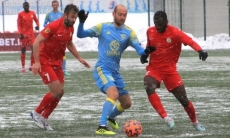 «Астана» и «Кызыл-Жар» сыграли первый матч после перерыва