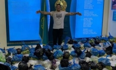 «Согрели мое сердце». Бразилец приехал в Казахстан тренировать бойцов ММА и стал из-за коронавируса волонтером