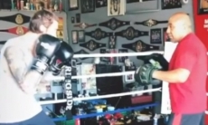 Легионер «Барыса» продемонстрировал свое мастерство в ринге. Видео