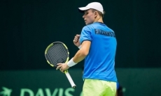 Казахстанский теннисист успешно выступает на турнире в Австралии