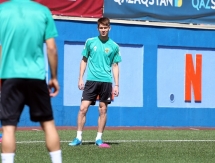 Фоторепортаж с тренировки «Тобола» перед матчем с «Астаной»