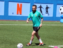 Фоторепортаж с тренировки «Тобола» перед матчем с «Астаной»