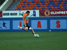 Фоторепортаж с тренировки «Тобола» перед матчем с «Астаной»