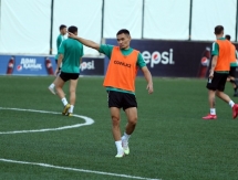 Фоторепортаж с тренировки «Тобола» перед матчем с «Астаной»