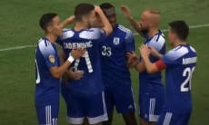 Видео гола Турысбека матча Премьер-Лиги «Тараз» — «Окжетпес»