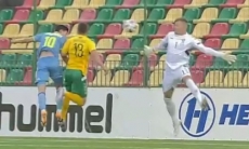 Сборная Казахстана открыла счет уже на третьей минуте матча с Литвой. Видео