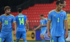 Завершился первый тайм матча Казахстан — Беларусь в Лиге наций