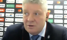 Видео послематчевой пресс-конференции игры КХЛ «Барыс» — «Куньлунь РС» 3:2