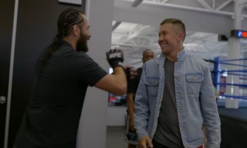 «Удачи, брат». Звезда UFC Масвидаль встретился с Головкиным. Видео