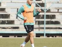 «Атырау» опубликовал фото с первой тренировки в Шымкенте