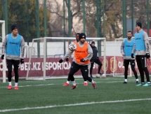 «Тобол» представил фото с тренировки перед матчем с «Ордабасы»