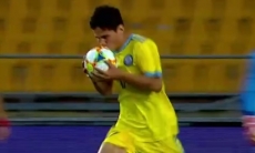 Видео гола Омиртаева матча Казахстан — Северная Македония в отборе на молодежный ЕВРО-2021