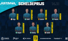 «Астана» огласила состав на бельгийскую классическую гонку «Шелдепрайс»