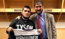 «Мы с тобой, братуха». Овечкин обратился к Хабибу перед боем с Гэтжи