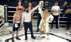 Непобежденный казахстанский боксер побил россиянина с 25 боями одержал 12 победу в профи