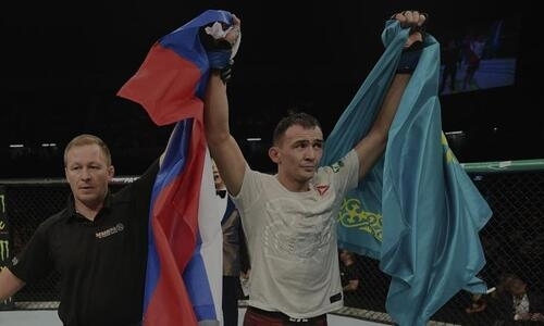 Казахский боец UFC приступил к тренировкам после тяжелой травмы. Видео