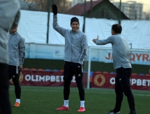 «Тобол» опубликовал фото с тренировки перед матчем с «Кызыл-Жаром СК»