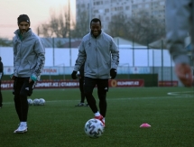 «Тобол» опубликовал фото с тренировки перед матчем с «Кызыл-Жаром СК»