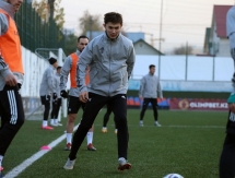 «Тобол» опубликовал фото с тренировки перед матчем с «Кызыл-Жаром СК»