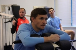 «Кызыл-Жар СК» опубликовал фото с заключительной тренировки сезона в тренажерном зале