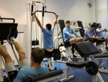 «Кызыл-Жар СК» опубликовал фото с заключительной тренировки сезона в тренажерном зале