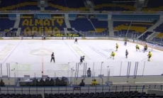 Видеообзор матча чемпионата РК «Алматы» — «Сарыарка» 3:4 Б