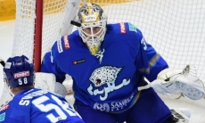 Сэйв вратаря «Барыса» вошел в ТОП-10 спасений девятой недели КХЛ. Видео