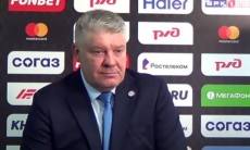 Видео послематчевой пресс-конференции игры КХЛ «Локомотив» — «Барыс» 7:2