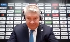 Видео послематчевой пресс-конференции игры КХЛ «Салават Юлаев» — «Барыс» 4:1