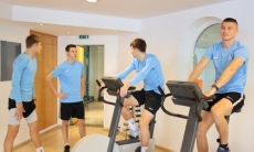 «Кызыл-Жар СК» опубликовал фото с заключительной тренировки сезона в тренажерном зале