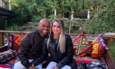 Вагнер Лав привлек красавицу-жену к футбольным тренировкам. Видео