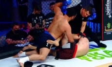 Казахстанского файтера жестоко нокаутировали «молотками» в первом раунде на EFC 30