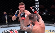 Первый уроженец Казахстана в UFC поразил глубоким нокаутом перед возвращением Фергюсона. Видео