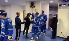 «Мы были готовы». «Барыс» показал раздевалку после победы над магнитогорским «Металлургом»